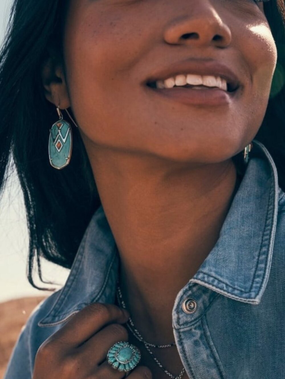 NWT RARE Kendra Scott Wrangler® x Yellow Rose by Kendra Scott Elle Earrings - Picture 3 of 7